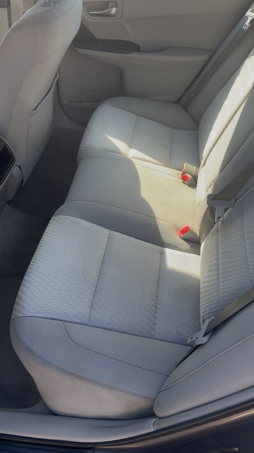 Rear seat refresh after detailing
